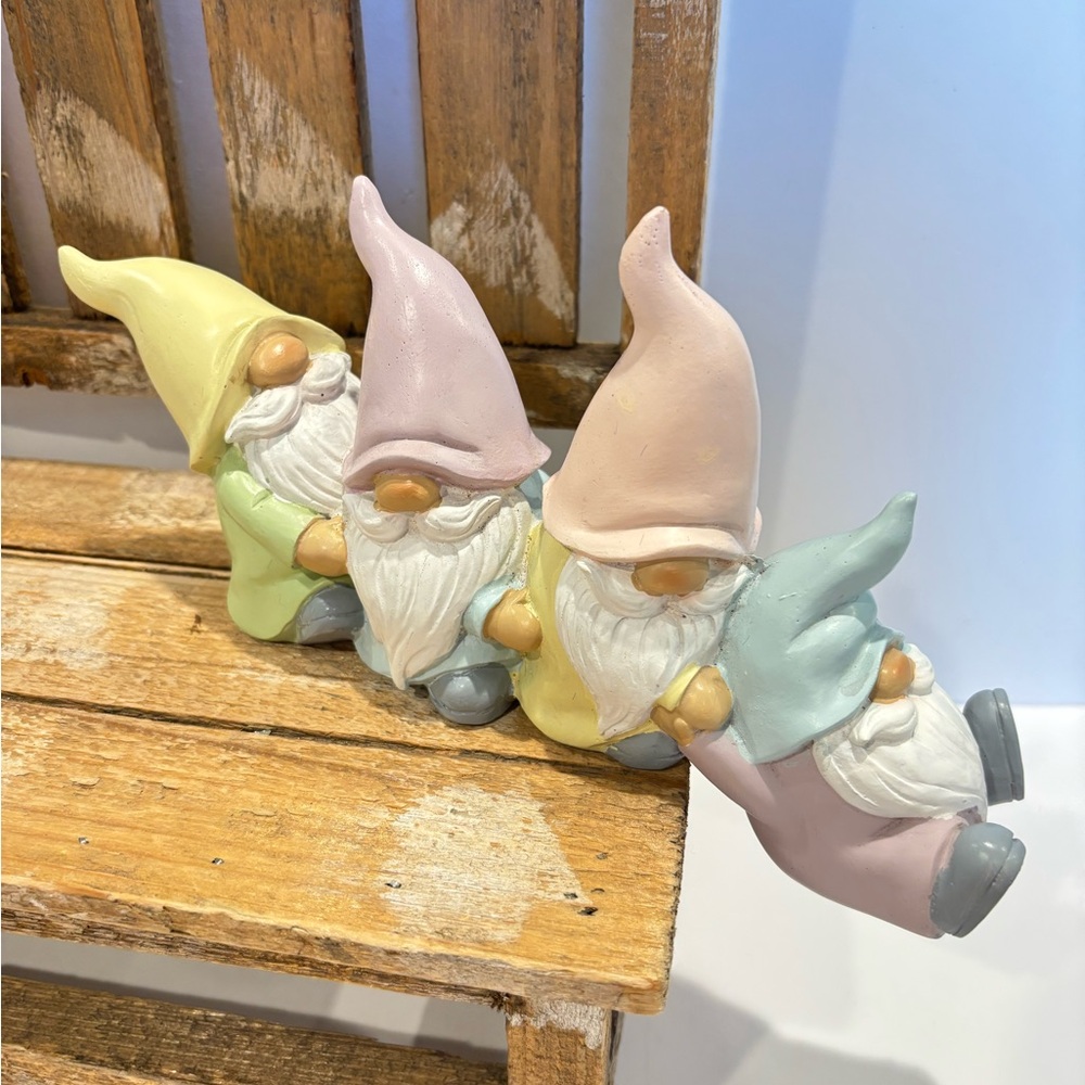 Pastel Gnome Shelf Sitter Spring Decor